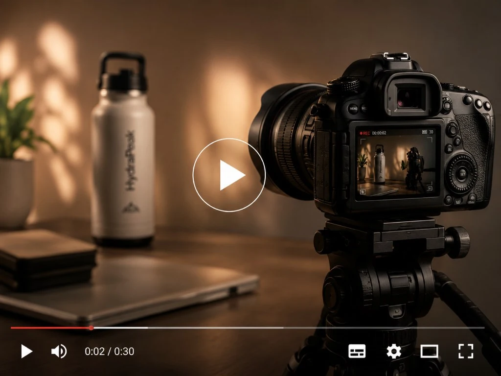 Amazon product video production setup for listing video by Pixels Beast